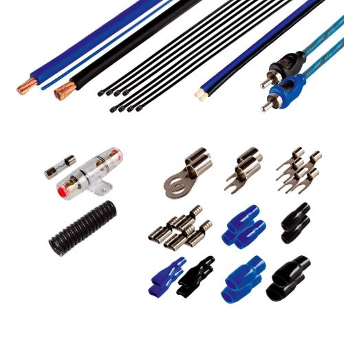 SOMOGYI SAL SA 333 autó-HiFi kábel szett, 1000 W, 80 A, 20 mm2 42 darabos
