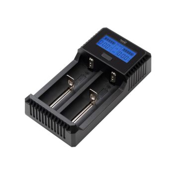   SOMOGYI Home SBC 2 akkumulátortöltő, Li-ion és Ni-Mh akkumulátorok töltésére, rövidzárlat elleni védelem, powerbank funkció, fordított polaritás érzékelés