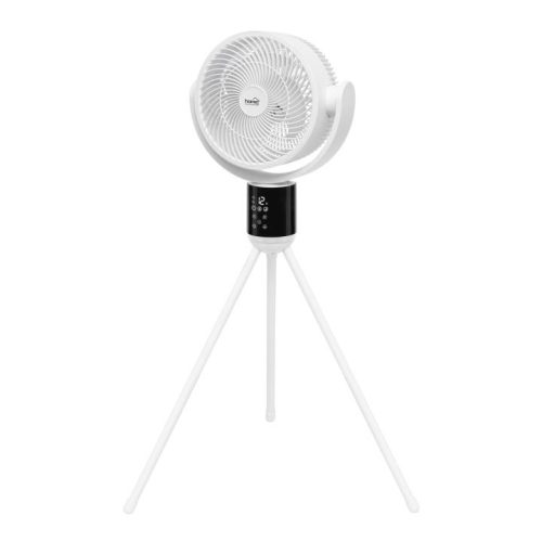 SOMOGYI Home SFR88DC állványos ventilátor, 50 W, 18 cm névleges lapátátmérő, DC motor, 12 fokozat, 3 üzemmód, 3 dőlésszög, kapcsolható oszcillálás, időzítő