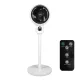 SOMOGYI Home SFR 20 álló ventilátor, 50 W, 3 fokozat, 20 cm-es lapátátmérő, 70°-os oszcillálás, állítható fej, fehér LED kijelző, távirányító, fehér