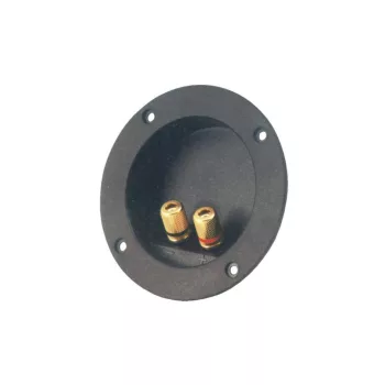   SOMOGYI SAL SL 6MG hangfalcsatlakozó, 2 banáncsatlakozó, 105 mm átmérő