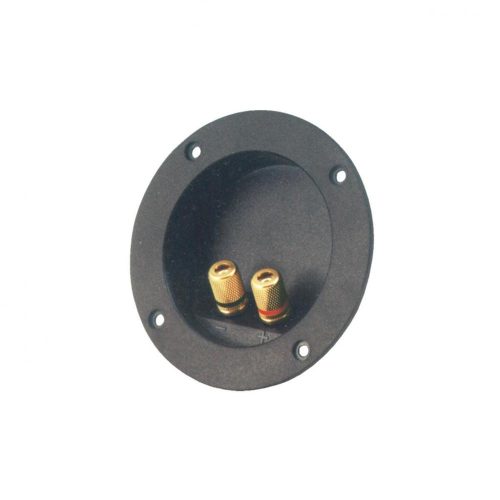 SOMOGYI SAL SL 6MG hangfalcsatlakozó, 2 banáncsatlakozó, 105 mm átmérő