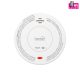 SOMOGYI Home SMO 10SMART optikai füstérzékelő, Tuya Smart és Smart Life kompatibilis, Wi-Fi kapcsolat, 10 év elem élettartam, 2400 mAh