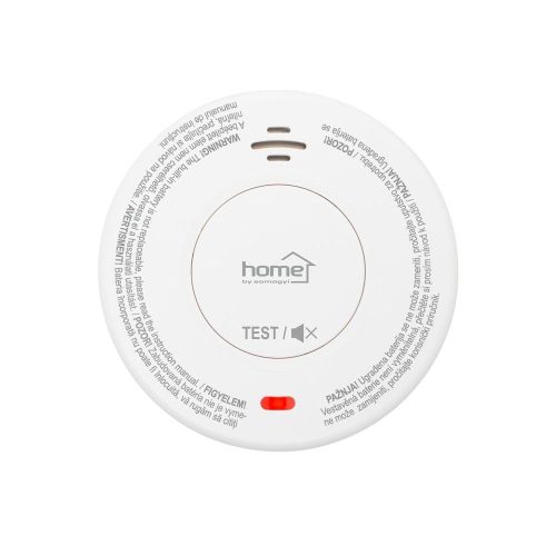SOMOGYI Home SMO11 optikai füstérzékelő, 10 év elem élettartam