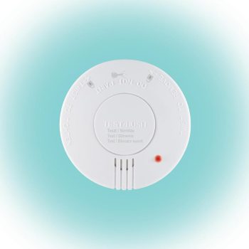   SOMOGYI Home SMO 01 füstérzékelő, elemes, 85 dB, LED, fehér