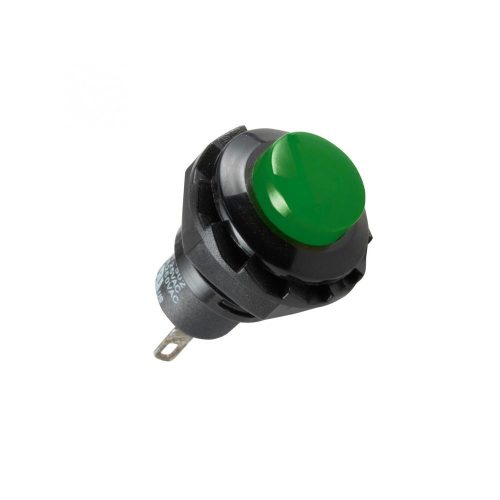 SOMOGYI Home SP 12/GR nyomógomb, 1 áramkör, záró, 250 V, 1,5 A, zöld