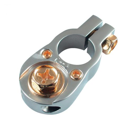SOMOGYI SAL SS 1116/N akkumulátor-csatlakozó, negatív pólus, M8 csavar, 16mm alátét, titánium
