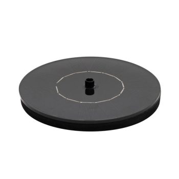   SOMOGYI Home SWF02 napelemes kerti szökőkút, hat szórófej, 40cm vízoszlop, IPX8, automatikus, elem nélküli működés