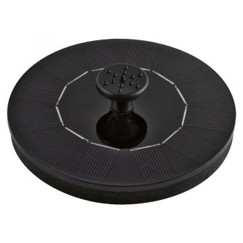   SOMOGYI Home SWF 01 napelemes kerti szökőkút, négy szórófej, 40cm vízoszlop, IPX8, automatikus, elem nélkül