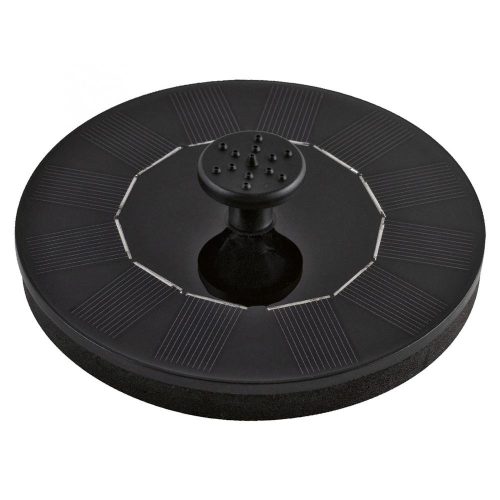 SOMOGYI Home SWF 01 napelemes kerti szökőkút, négy szórófej, 40cm vízoszlop, IPX8, automatikus, elem nélkül