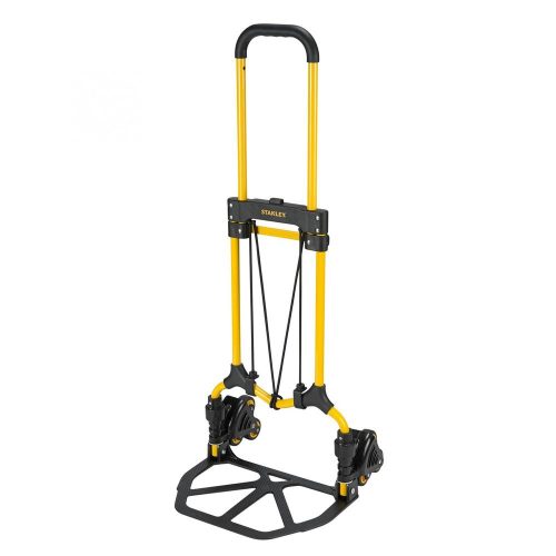 SOMOGYI STANLEY SXWTD-FT584 összecsukható molnárkocsi, lépcsőjáró, 60 kg teherbírás, tömege 4 kg, 6 db kerék lépcsőjáráshoz