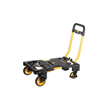   SOMOGYI STANLEY SXWTD-FT585 összecsukható molnárkocsi, 2 in 1 kiskocsi, max. 137 kg teherbírás, tömege 7,3 kg, molnárkocsinak átalakítható