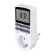 SOMOGYI Home TD 011 digitális beltéri időzítő óra, napi 10 program, 15 féle napkombinációban, heti ismétlés, beépített memóriavédelem, 250 V, 3680 W