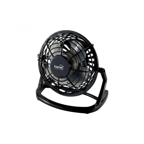 SOMOGYI Home TF 10 USB asztali ventilátor, 2,5 W, 10 cm-es lapátátmérő, 1 fokozat, 1,4 m USB vezeték, fekete