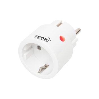   SOMOGYI Home TH2300 távirányítható mini hálózati aljzat, max. 2300W, 40m hatótáv, LED visszajelző