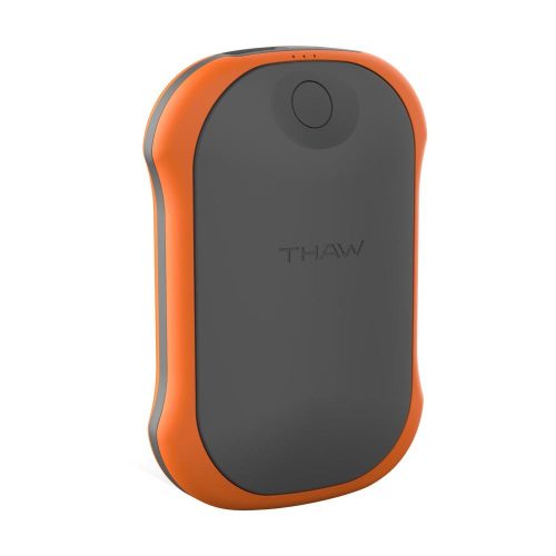 SOMOGYI THAW THA-HND-0013-G újratölthető kézmelegítő, powerbank funkcióval, nagy, 10.000 mAh kapacitás, újratölthető, 3 üzemmód, max. 60 °C