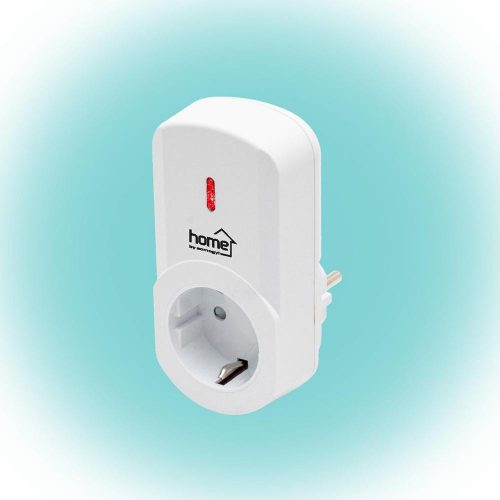 SOMOGYI Home TH 1000 távirányítható hálózati aljzat, 40 m hatótávolság, 1 db aljzat, max. 1000 W