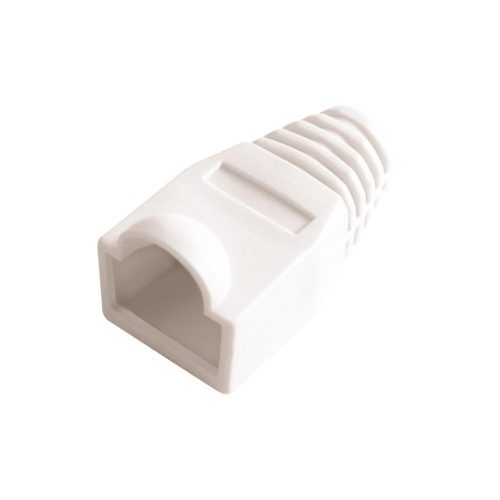SOMOGYI Home TS 52/WH törésgátló RJ-45 dugóhoz, 8P/8C, fehér