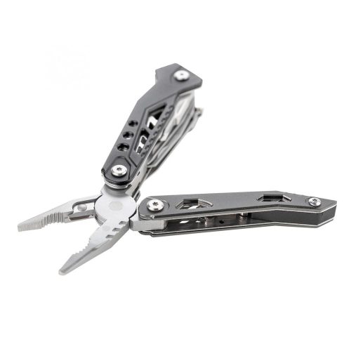 SOMOGYI True Utility Handyone, TU181, 18 in 1, 7 cm penge, mágneses bitfej tartó, 9 féle bitfej, rozsdamentes acélváz, eluxált alumínium fogantyú