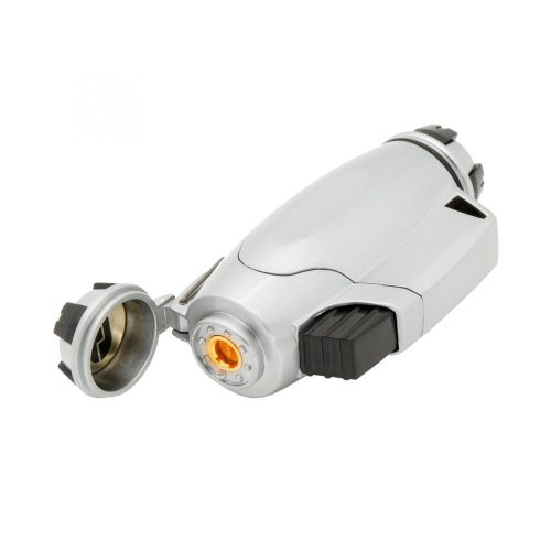 SOMOGYI True Utility Turbojet* Firewire, TU407K, vihargyújtó, hagyományos öngyújtógáz, könnyűfém váz