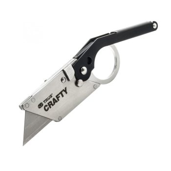   SOMOGYI True Utility Crafty, TU590, fekete titániumbevonatú nyél, cserélhető penge, összecsukható