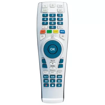   SOMOGYI Home URC 22 univerzális távirányító, 4 távirányítót helyettesít, előre programozott kódok, ergonomikus kialakítás