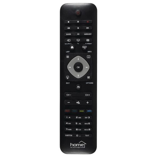 SOMOGYI Home URC PH Philips távirányító, Philips márkájú smart TV készülékekhez, nem igényel beállítást