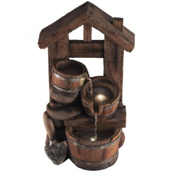 SOMOGYI Home WF 02 csobogó, polyresin, beltéri, LED