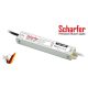 Scharfer LED tápegység , 12 Volt , 30 Watt , 2,5A , kültéri , vízálló , IP67 , Scharfer