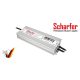 Scharfer LED tápegység , 12 Volt , 300 Watt , 25A , kültéri , vízálló , IP67 , Scharfer