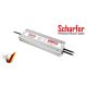 Scharfer LED tápegység , 24 Volt , 400 Watt , 16A , kültéri , vízálló , IP67 , Scharfer