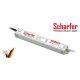 Scharfer LED tápegység , 24 Volt , 45 Watt , 1.87A , kültéri , vízálló , IP67 , Scharfer