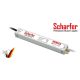 Scharfer LED tápegység , 24 Volt , 60 Watt , 2.5A , kültéri , vízálló , IP67 , Scharfer
