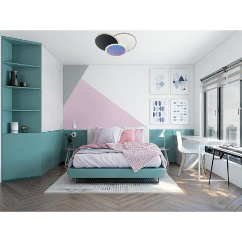 Nedes LED mennyezeti lámpa + távvezérlő 80W