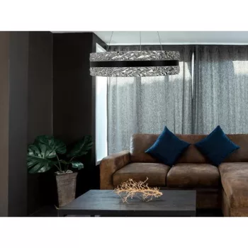   Nedes LED luxusos függesztett kristálycsillár + távvezérlő 80W