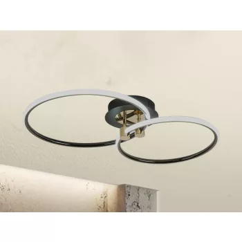 NEDES LED világítás + távvezérlő 48W - TB1300/BG