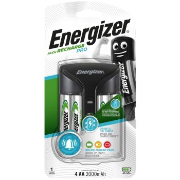 Energizer Akkutöltő Quattro Pro+ 4db 2000mAh AA