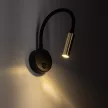 TK LIGHTING WALL LAMP LAGOS 10039 1XG9 BLACK/GOLD