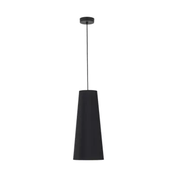 TK LIGHTING PENDANT ZING 10085 1XE27 BLACK