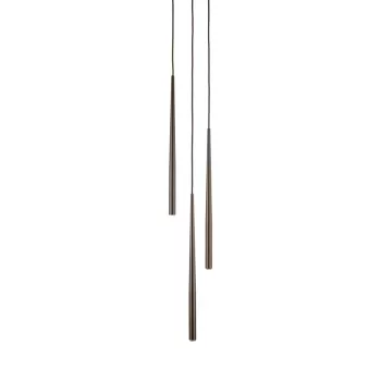 TK LIGHTING PENDANT PIANO 10109 3XG9 BROWN
