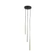 TK LIGHTING PENDANT PIANO 10117 3XG9 BLACK/GOLD