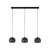 TK LIGHTING PENDANT ZOE 10169 3XE27 BLACK