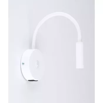 TK LIGHTING WALL LAMP+USB LAGOS 10202 1XG9 WHITE