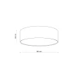 TK LIGHTING CEILING LAMP RONDO KID 3230 4XE27 GREE