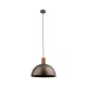 TK LIGHTING PENDANT OSLO 4508 1XE27 BROWN