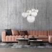 TK LIGHTING CHANDELIER CADIX 4608 7XG9 GOLD