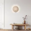 TK LIGHTING WALL LAMP PULSE 4814 1XE27 BROWN/WOOD