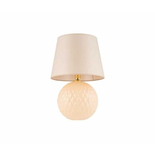 TK LIGHTING TABLE LAMP SANTANA 5591 1XE27 ECRU