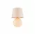 TK LIGHTING TABLE LAMP SANTANA 5591 1XE27 ECRU