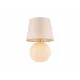 TK LIGHTING TABLE LAMP SANTANA 5591 1XE27 ECRU